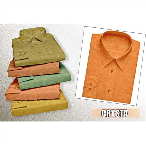 Rib Men'S Plain Colored Shirt Fabric