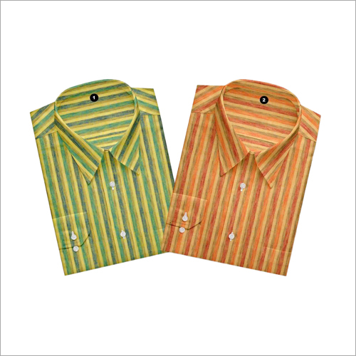 Mens Striped Shirt Fabric