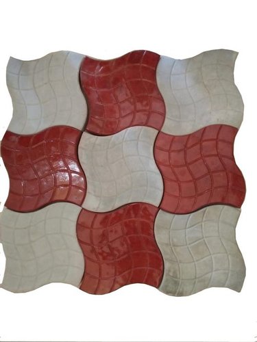 Gray Chequered Tiles