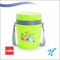 Cello Micra Insulated Lunch Carrier (4 Container) Pista