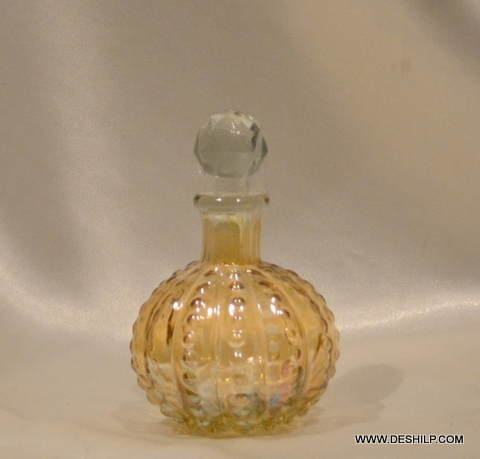 MINI PERFUME BOTTLE WITH YELLOW COLOR