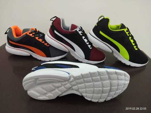 Multi Colour Mens Simple Sports Shoes