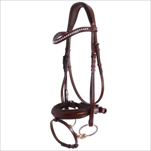 Brown Leather Horse Bridle