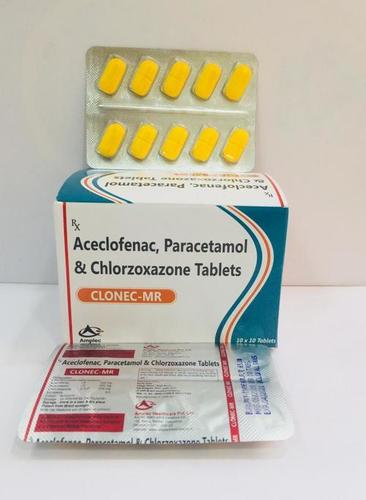 Aceclofenac Paracetamol Chlorzoxazone Tablets
