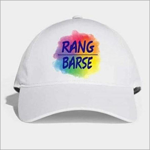 Promotional Sports Cap - Cotton Fabric, Summer Cap Design, White Color | Perfect Fitting, Soft Texture, Customizable Design Options