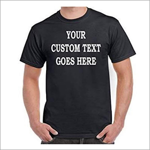 Mens Black T-Shirts - Cotton Fabric, Sizes S-XXXL, Black Color, O-Neck Collar, Short Sleeves | Soft, Skin-Friendly, Elegant Print Design