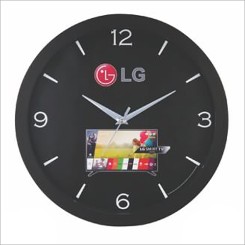 Black Promotional Wall Clock Black Promotional Wall Clock