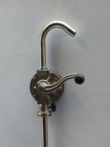ROTOPOWER Stainless Steel Rotary Barrel Pump - Different Sizes Available, Silver Color for Pharma and Food Processing Industries
