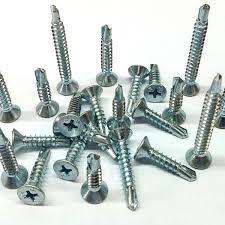 Plated Counter Sunk Self Drilling Screw