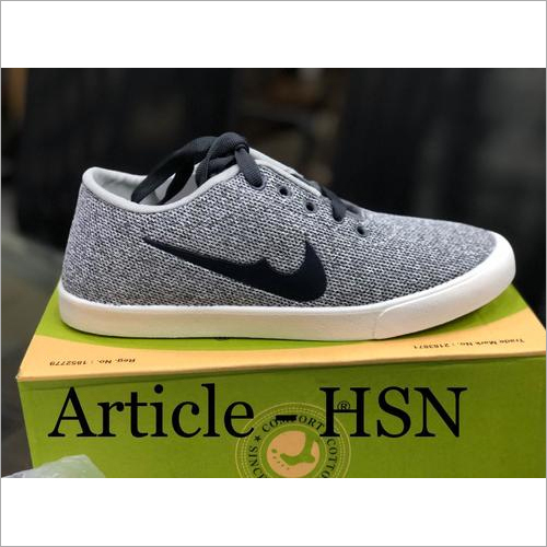Grey Mens Casual Shoes