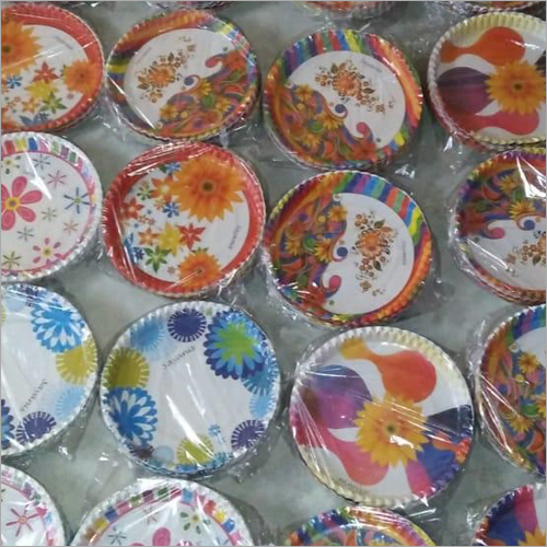 Printed Disposable Plate