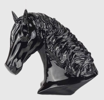 Black Horse Keepsake Urn
