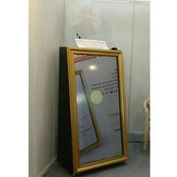 42inch Curtain Portable Photo booth Machine touch screen