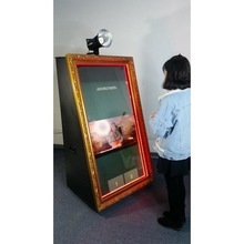 Framed Lcd Panel Digital Magic Mirror Photo Booth With Props