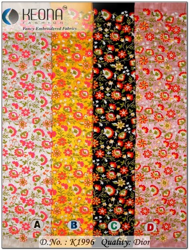 Multi Embroidery Fabric