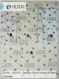 Cotton Embroidery Fabric