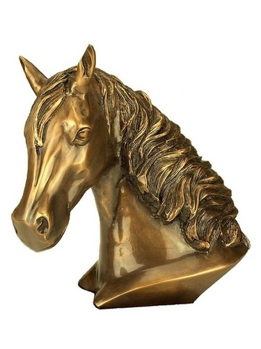 Gold Horse Keepsake Urn