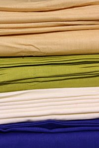 Handloom Cotton Fabric - 44 Inch Width, Plain Bright Colors | Eco-friendly, Shrink Resistant, Quick Dry, Smooth, Washable, All Seasons
