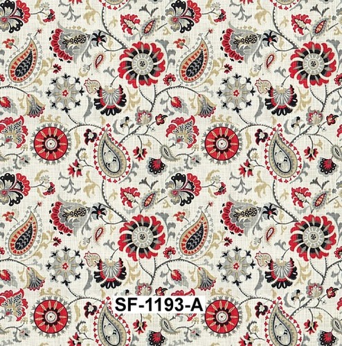 Paisley Printed Fabric - Polyester, 44 Inch Width | Bright Printed Pattern, Cool, Flame Retardant, Heat-insulation, Quick Dry, Smooth, Washable
