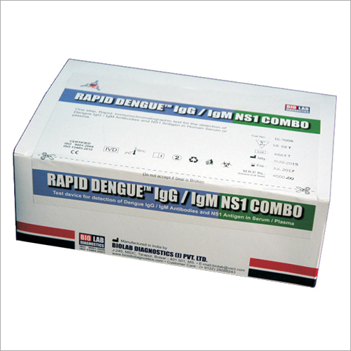 Rapid Dengue Combo Test Kit (Igg/Igm + Ns1) Purity(%): 99.9%