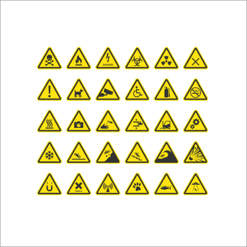Industrial Warning Signages