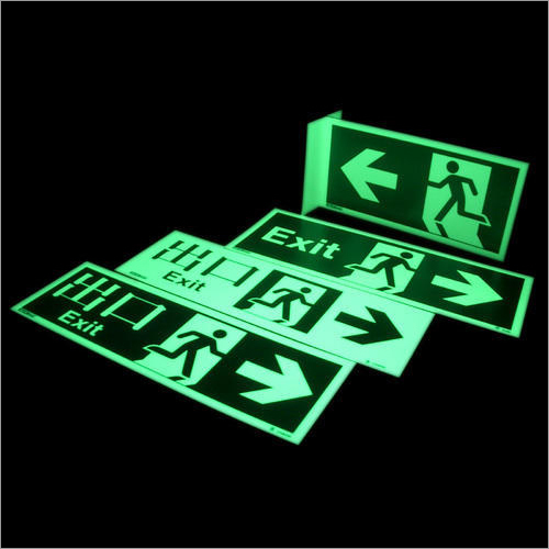 Photoluminescent Signs