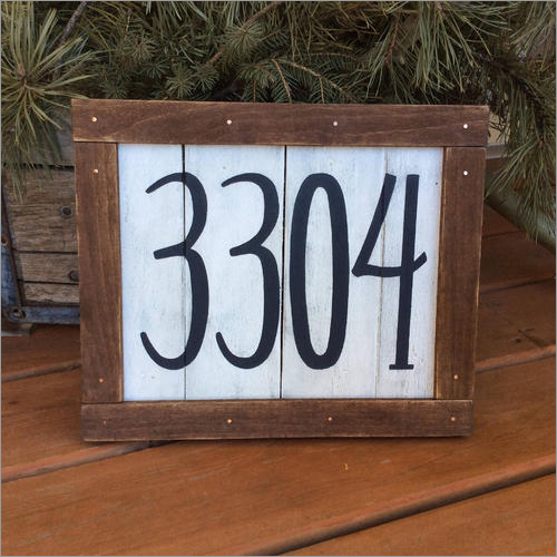 House Address Signages