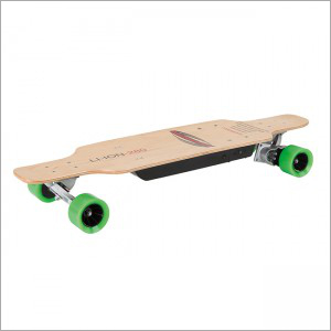 4 Wheels Electric Skateboard - Wood Metal Plastic, 40x10x12 inches | 350W Brushless Motor, 36V 4Ah Battery, 80mm PU Wheels