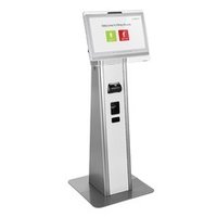 17 inch Bank Touch screen visitor management kiosk