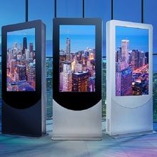 Customize Capacitive Touch Screen Panel Monitor Wall Mounted Advertising Display Kiosk Application: Security