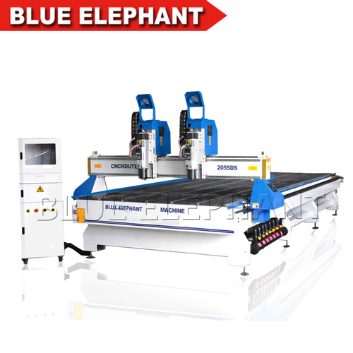 2055 Double Separate Heads China Cnc Router Multi Spindle Engraving Machines For Sale Cnc Woodworking Machinery Dimension(L*W*H): 7200*2280*1850Mm Millimeter (Mm)