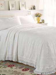 Cotton Bedspreads - 100% Pure Cotton Material | Temperature-Regulating, Durable, Eco-Friendly Comfort