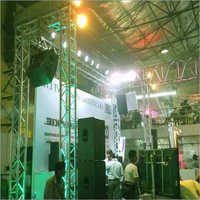 Silver Display Booth Truss