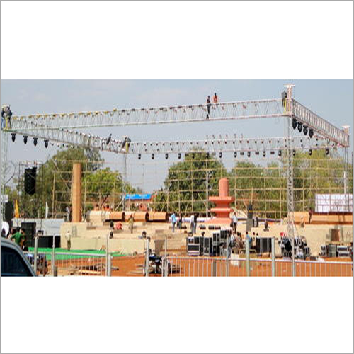 Silver Light Truss Structure