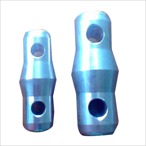 Clamp Fitting - Metal Round Design | Silver Finish, Ideal for Fitting Applications