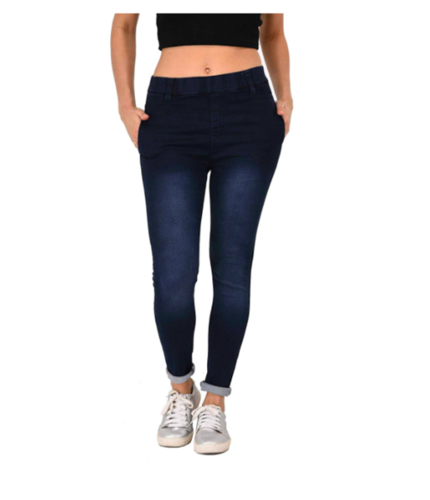 Regular Denim-Dark Blue 1-Stretchable