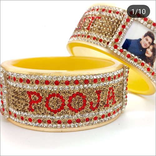 Bridal Name Studded Chura
