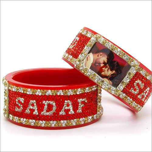 Punjabi Name Studded Chura