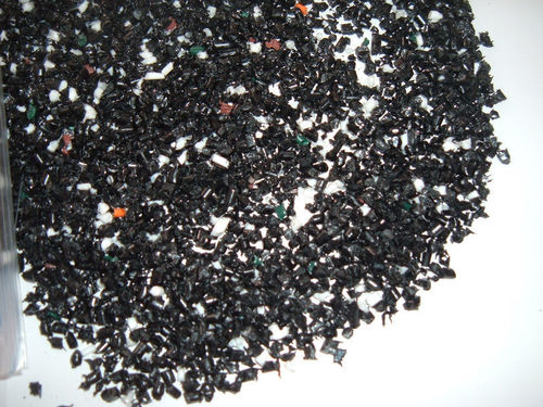 PBT Glass Filled Black Regrind Scrap