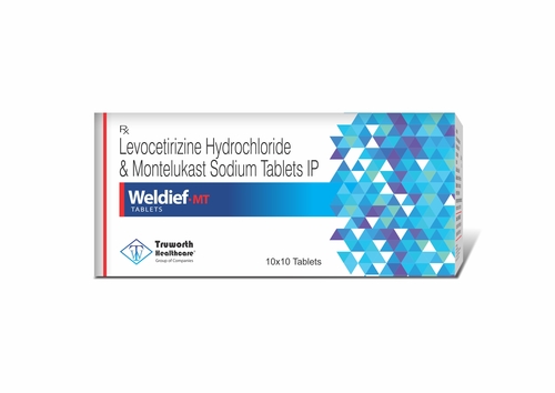 Truworth Weldief Mt (Levocetrizine Hcl & Montelukast Tablets ) By TRUWORTH HEALTHCARE