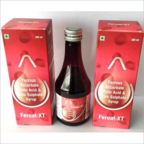Ferrous Ascorbate Folic Acid & Zinc Sulphate Syrup