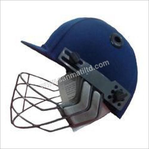 Blue Cricket Helmet