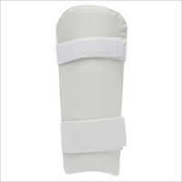 Cricket Elbow Guard - Pu Leather, Standard Size, Ivory White | High Density Foam Padding, Adjustable Straps, Comfortable And Durable