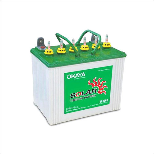 Plastic 20 Ah Okaya Solar Tubular Battery
