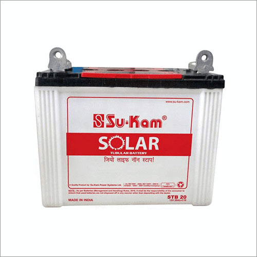 20 Ah Sukam Solar Tubular Battery