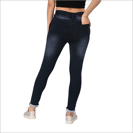 Black And Blue And All Regular Colors. Ladies Washed Jeans