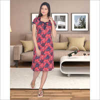 Short Printed Nighty
