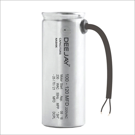 Aluminium Dry Type Motor Start Capacitor Aluminium Dry Type Motor Start Capacitor