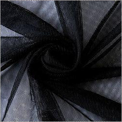Black Polyester Mono Net Fabric Black Polyester Mono Net Fabric