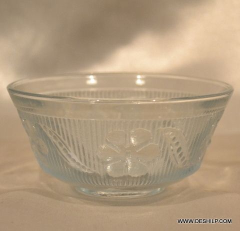 CLEAR GLASS SMALL BOWL